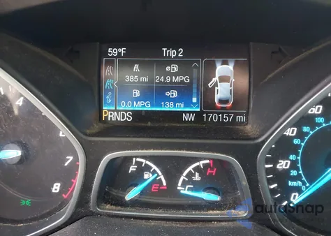 2015 Ford Escape Se from USA, damaged, VIN 1FMCU9GX9FUA97026